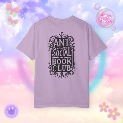Anti Social Book Club Comfort Colors T-Shirt