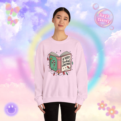 Very Bookish Christmas Sweatshirt