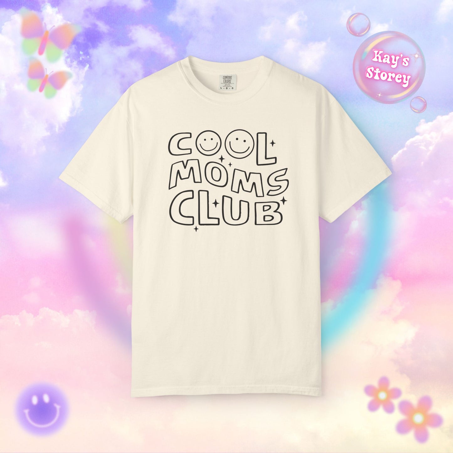 Cool Moms Club Comfort Colors T-Shirt