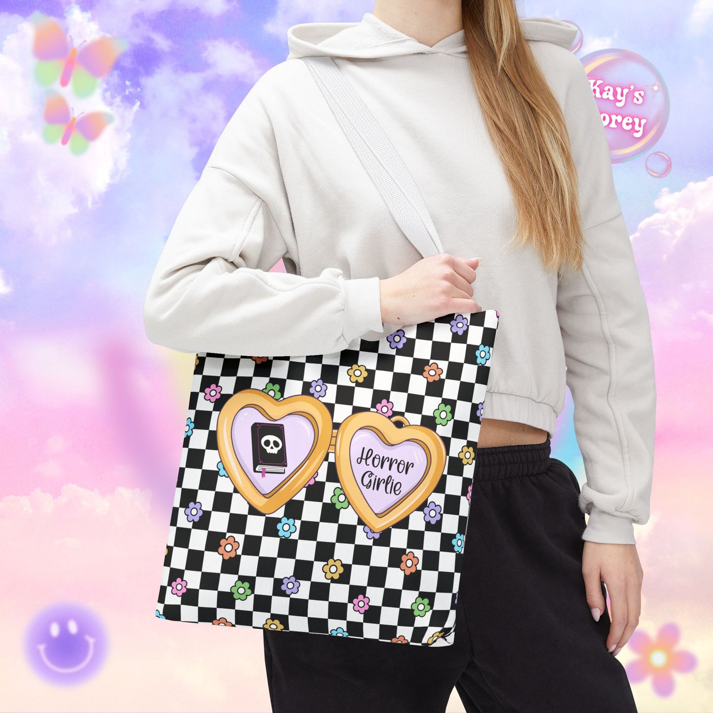 Horror Girlie Tote Bag