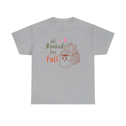 All Booked For Fall Tee - Bookish Gift