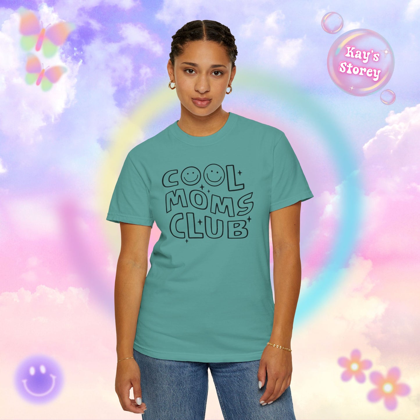 Cool Moms Club Comfort Colors T-Shirt