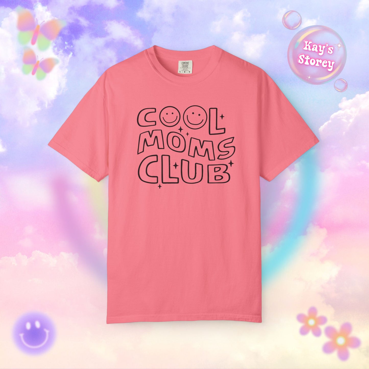 Cool Moms Club Comfort Colors T-Shirt