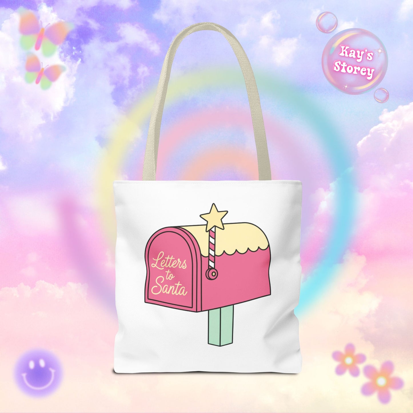 Letters to Santa Tote Bag