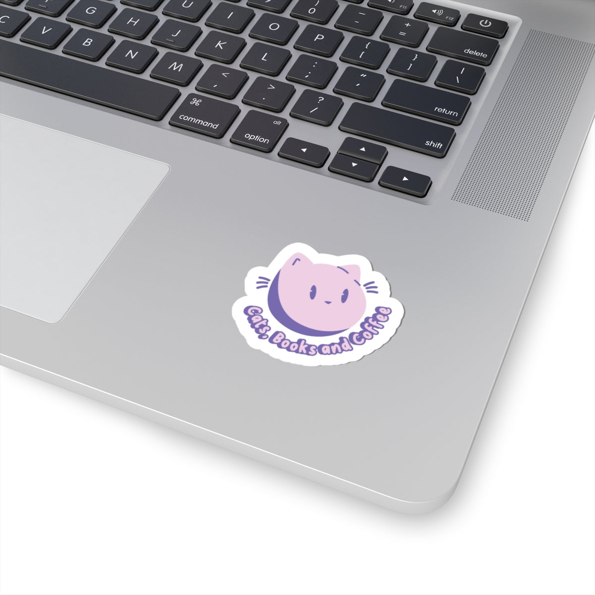 Cats, Books & Coffee Sticker