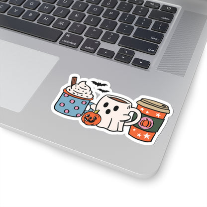 Cozy Drinks Sticker, Fall Planner Stickers, Book Lover Gifts, Autumn Sticker, Cozy Accessories, Seasonal Sticker