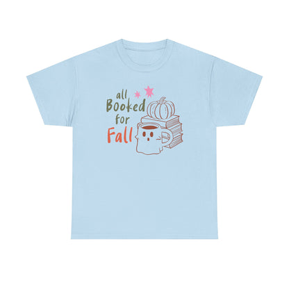 All Booked For Fall Tee - Bookish Gift