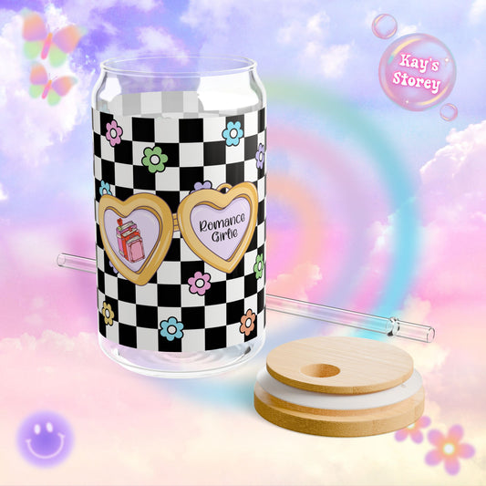 Romance Girlie Sipper Glass, 16oz