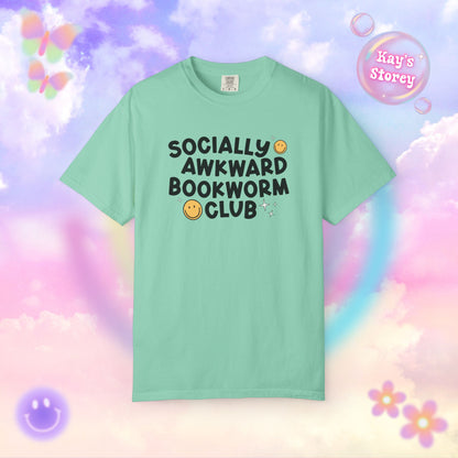 Socially Awkward Bookworm Club Comfort Colors T-Shirt