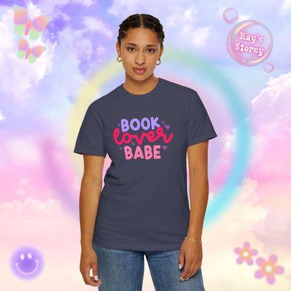 Book Lover Babe Comfort Colors T-Shirt