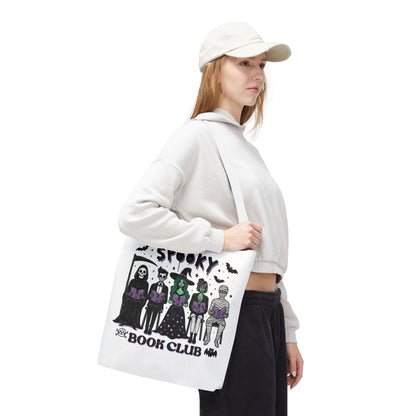 Spooky Book Club Tote Bag