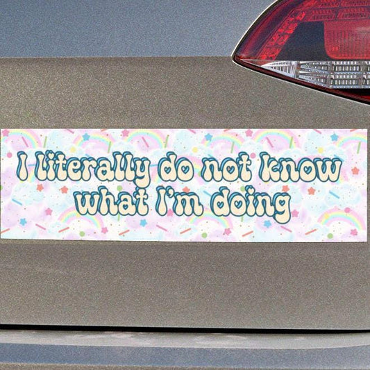 IDK What I'm Doing Car Magnet