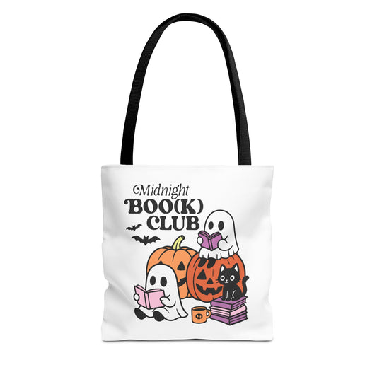 Spooky Season Book Tote Bag