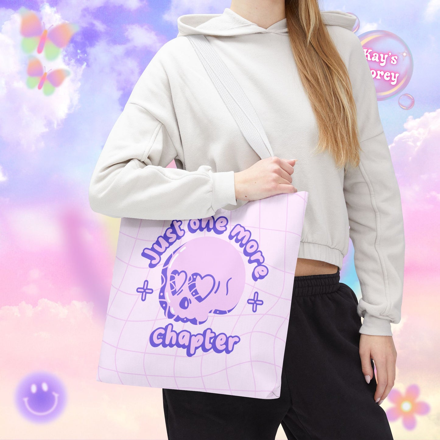 Just One More Chapter Tote Bag