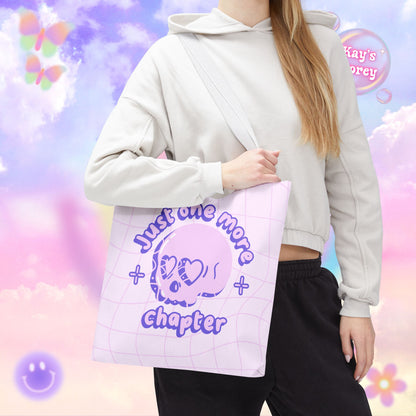 Just One More Chapter Tote Bag