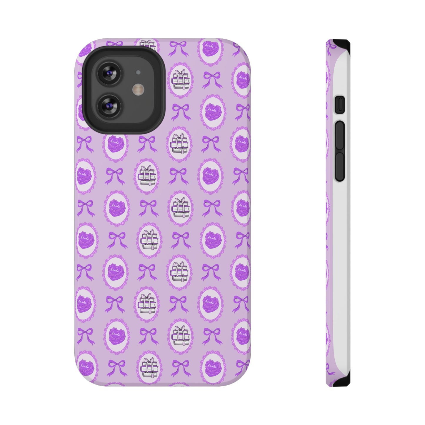 Coquette Book Heart Cake Phone Case - Bookish Gift for Avid Readers