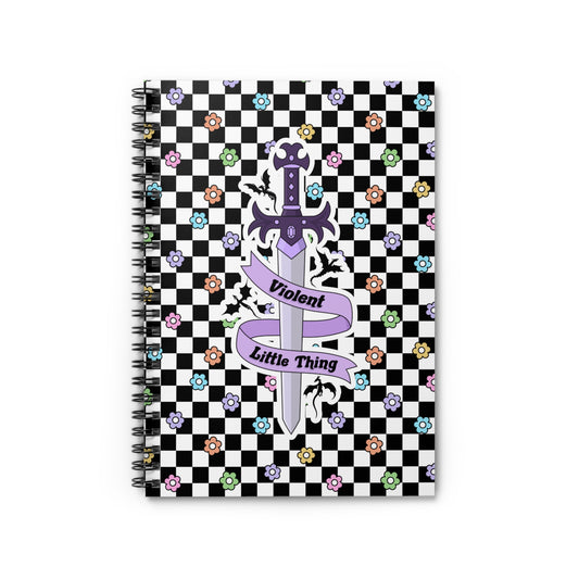 Violent Little Thing Spiral Notebook - Ruled Line