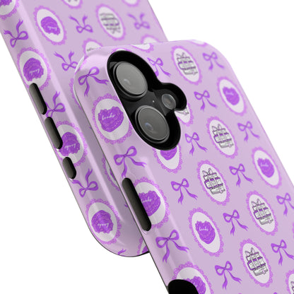 Coquette Book Heart Cake Phone Case - Bookish Gift for Avid Readers