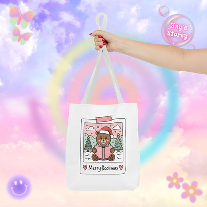 Merry Bookmas Tote Bag