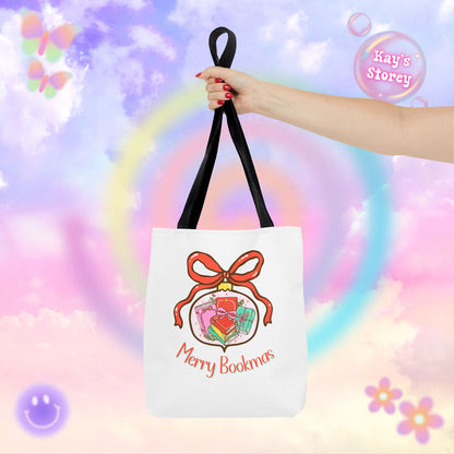 Merry Bookmas Tote Bag