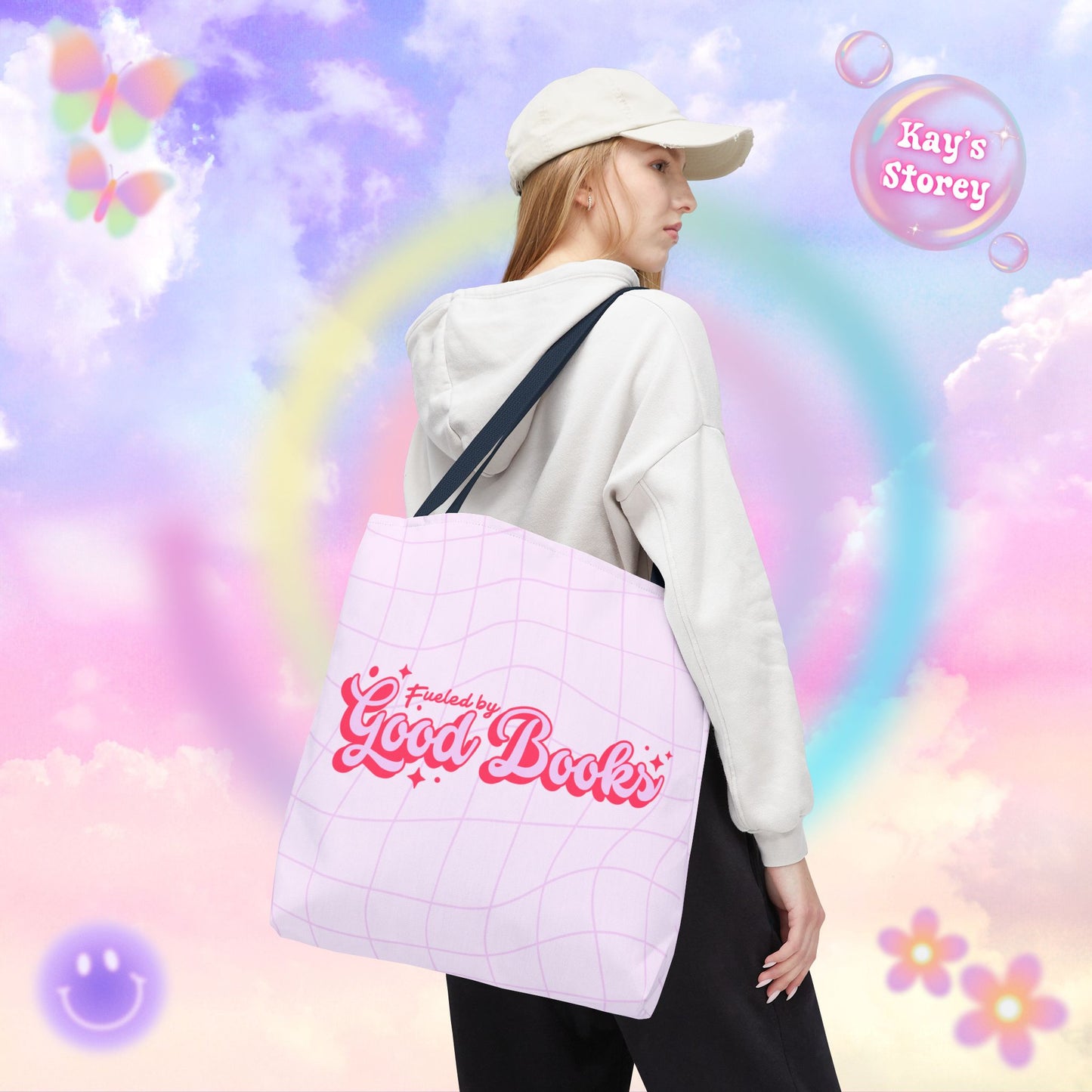Fueled by Good Books Tote Bag