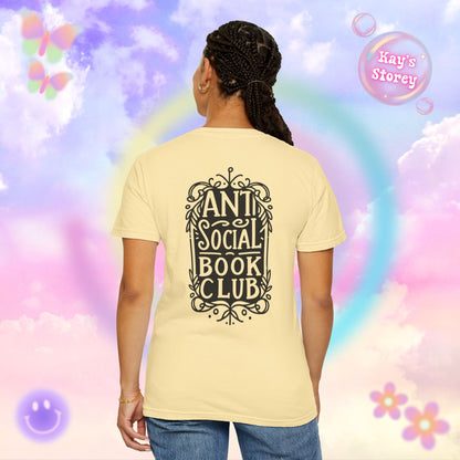 Anti Social Book Club Comfort Colors T-Shirt