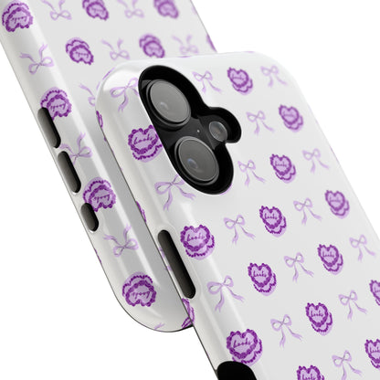 Coquette Book Heart Cake Phone Case - Bookish Gift for Avid Readers