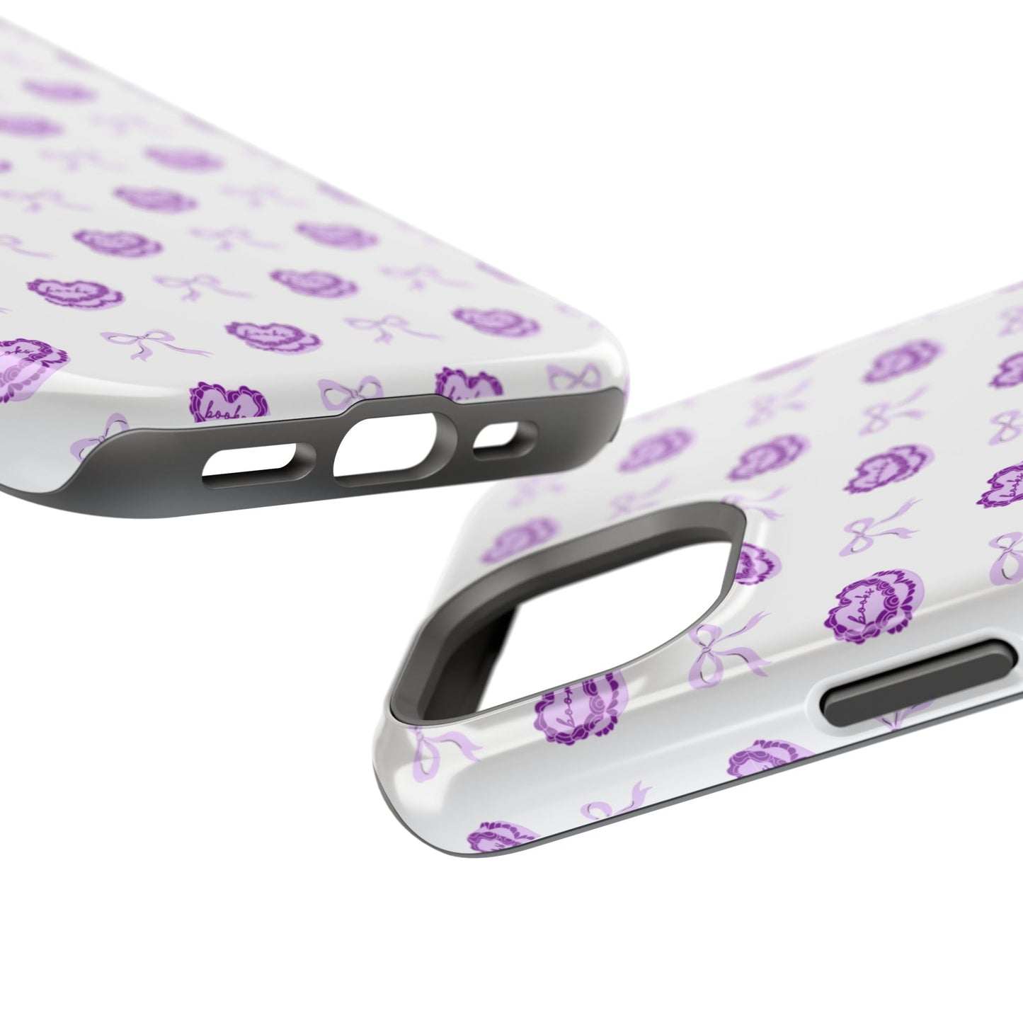 Coquette Book Heart Cake Phone Case - Bookish Gift for Avid Readers