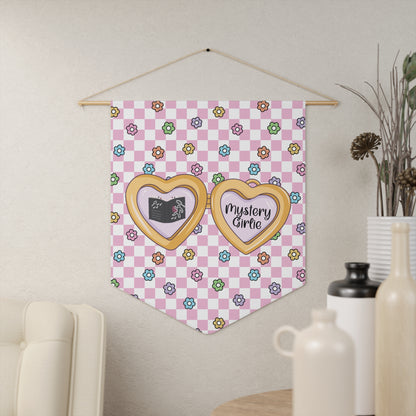 Pink Mystery Girlie Pennant