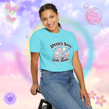 Spooky Book Club Member Comfort Colors T-Shirt