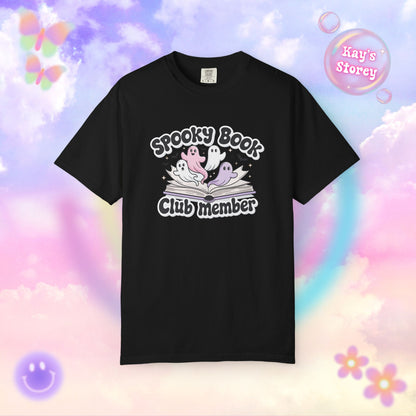Spooky Book Club Member Comfort Colors T-Shirt