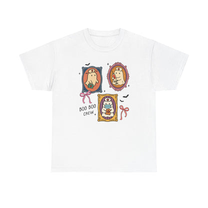 Halloween Boo Boo Crew Nurse Tee