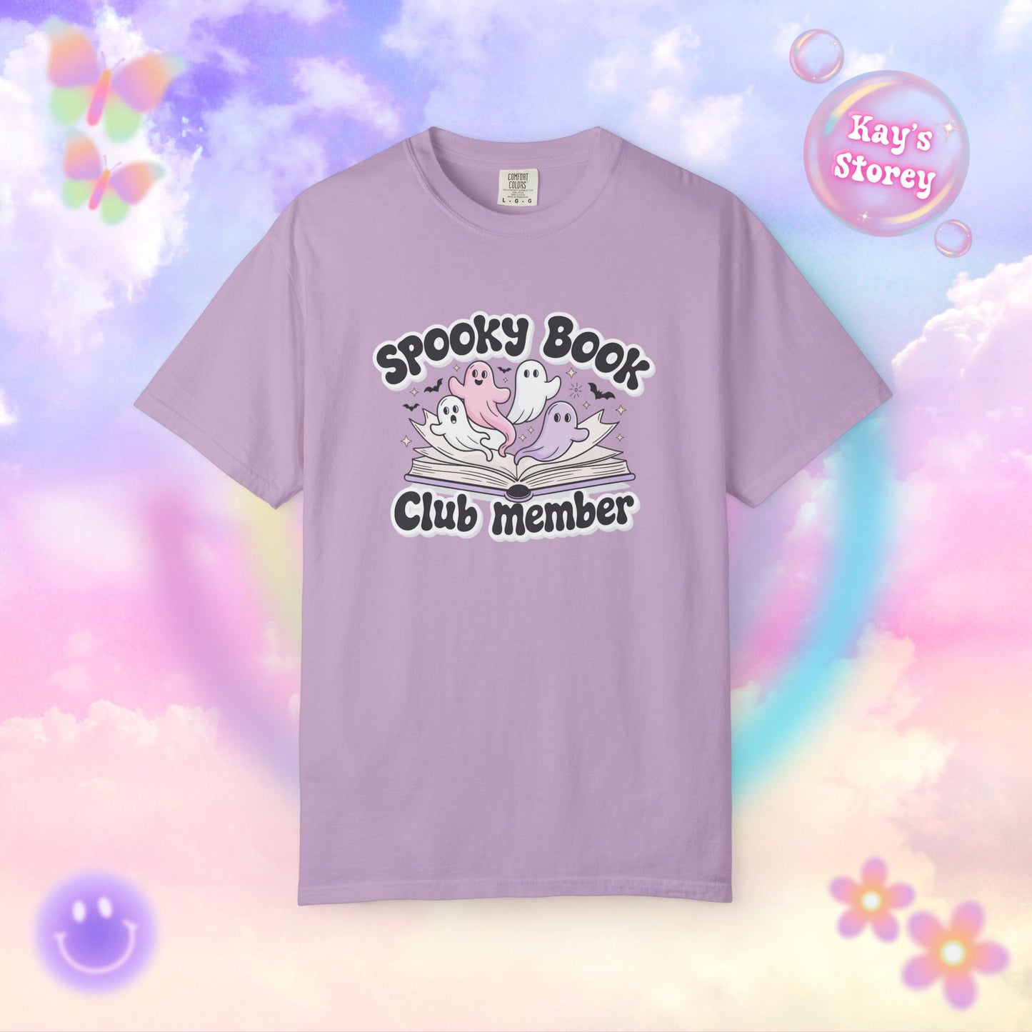 Spooky Book Club Member Comfort Colors T-Shirt