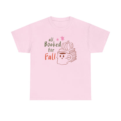 All Booked For Fall Tee - Bookish Gift