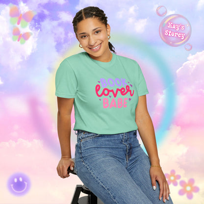 Book Lover Babe Comfort Colors T-Shirt