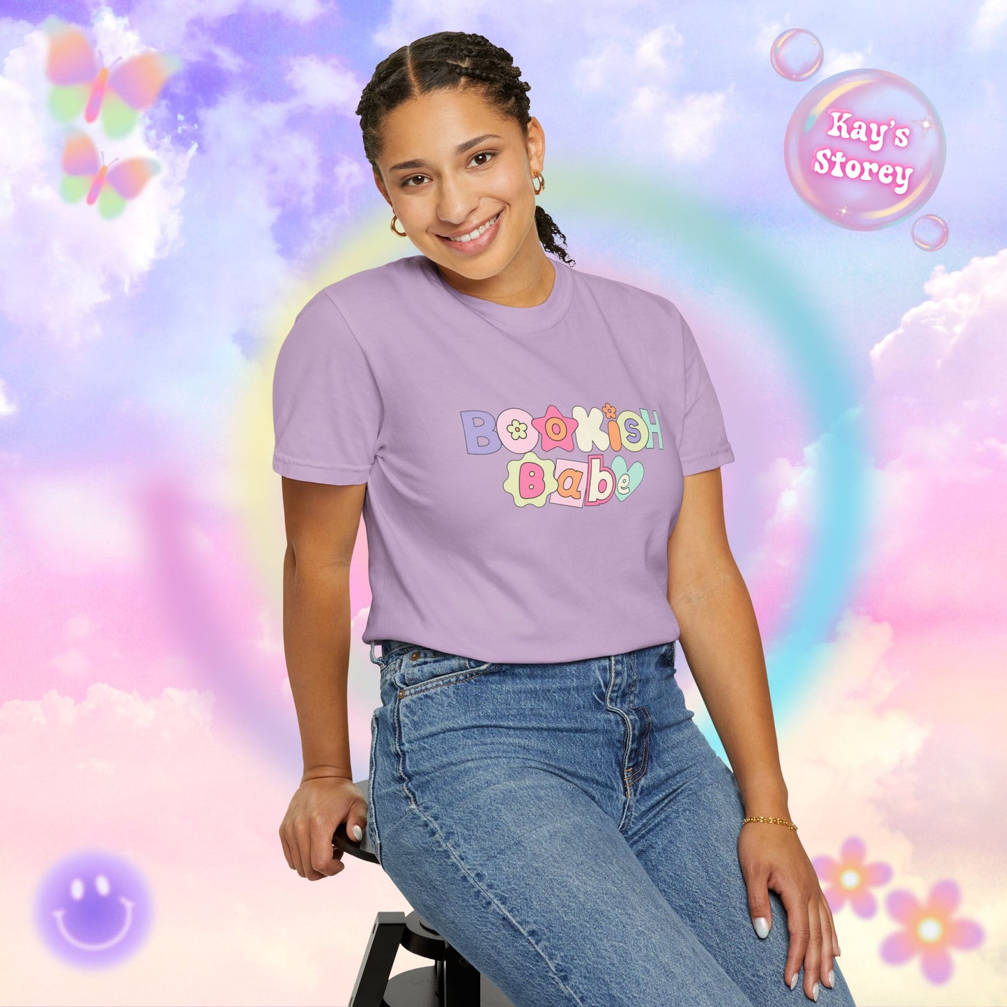 Bookish Babe Comfort Colors T-Shirt