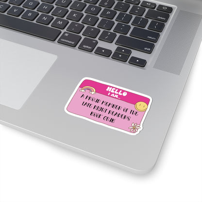 Late Night Readers Book Club Sticker