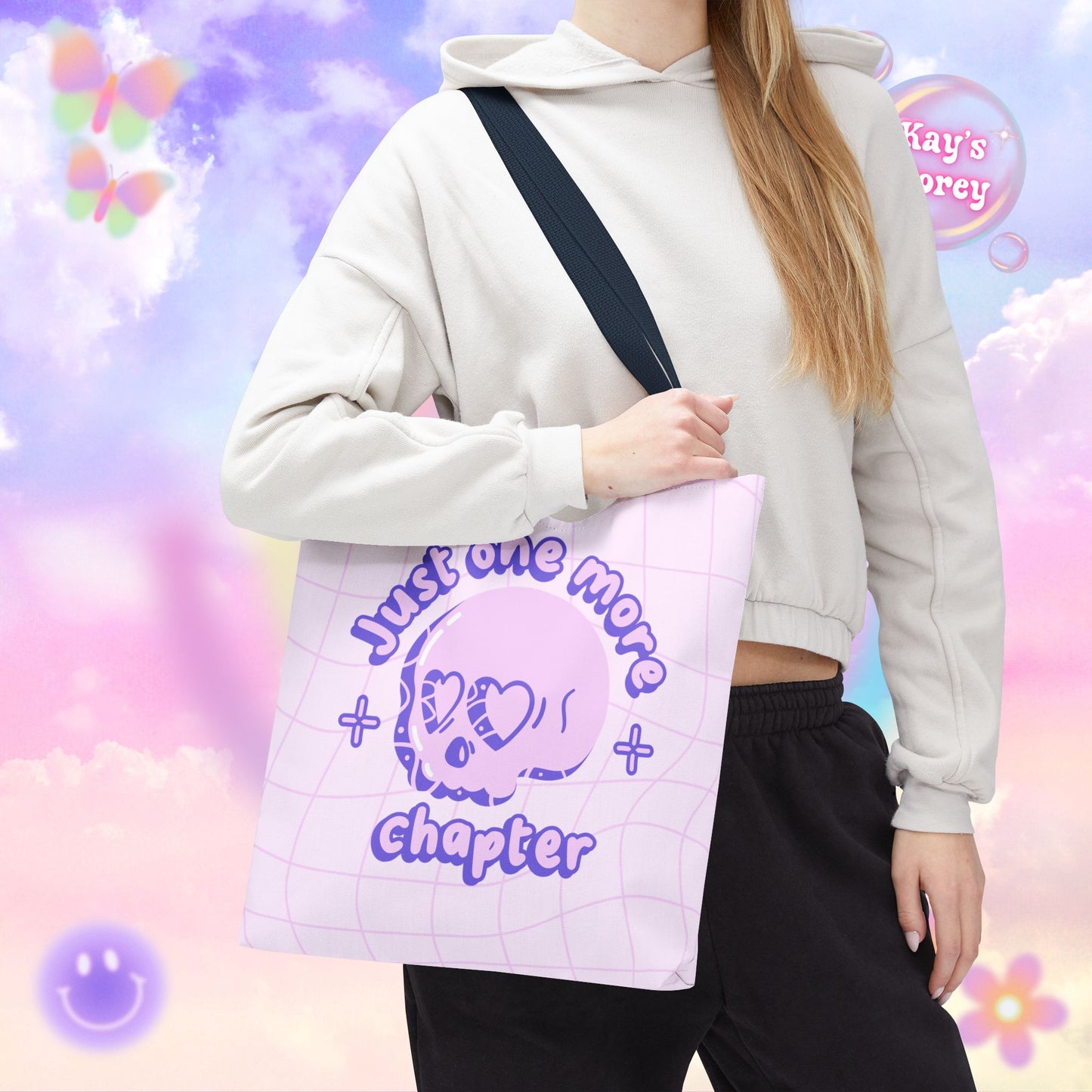 Just One More Chapter Tote Bag