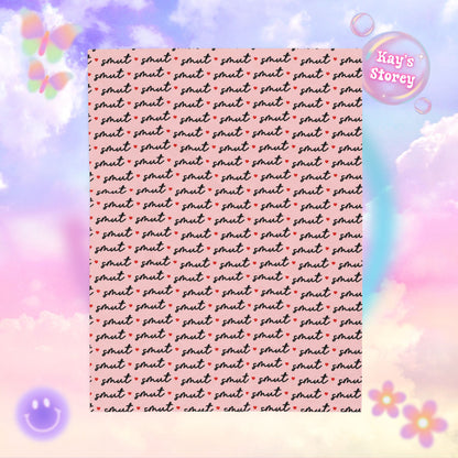 Pink Smut Bookish Velveteen Plush Blanket - Cozy Reading Throw