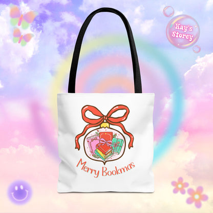 Merry Bookmas Tote Bag