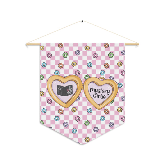 Pink Mystery Girlie Pennant
