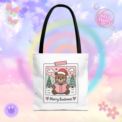 Merry Bookmas Tote Bag