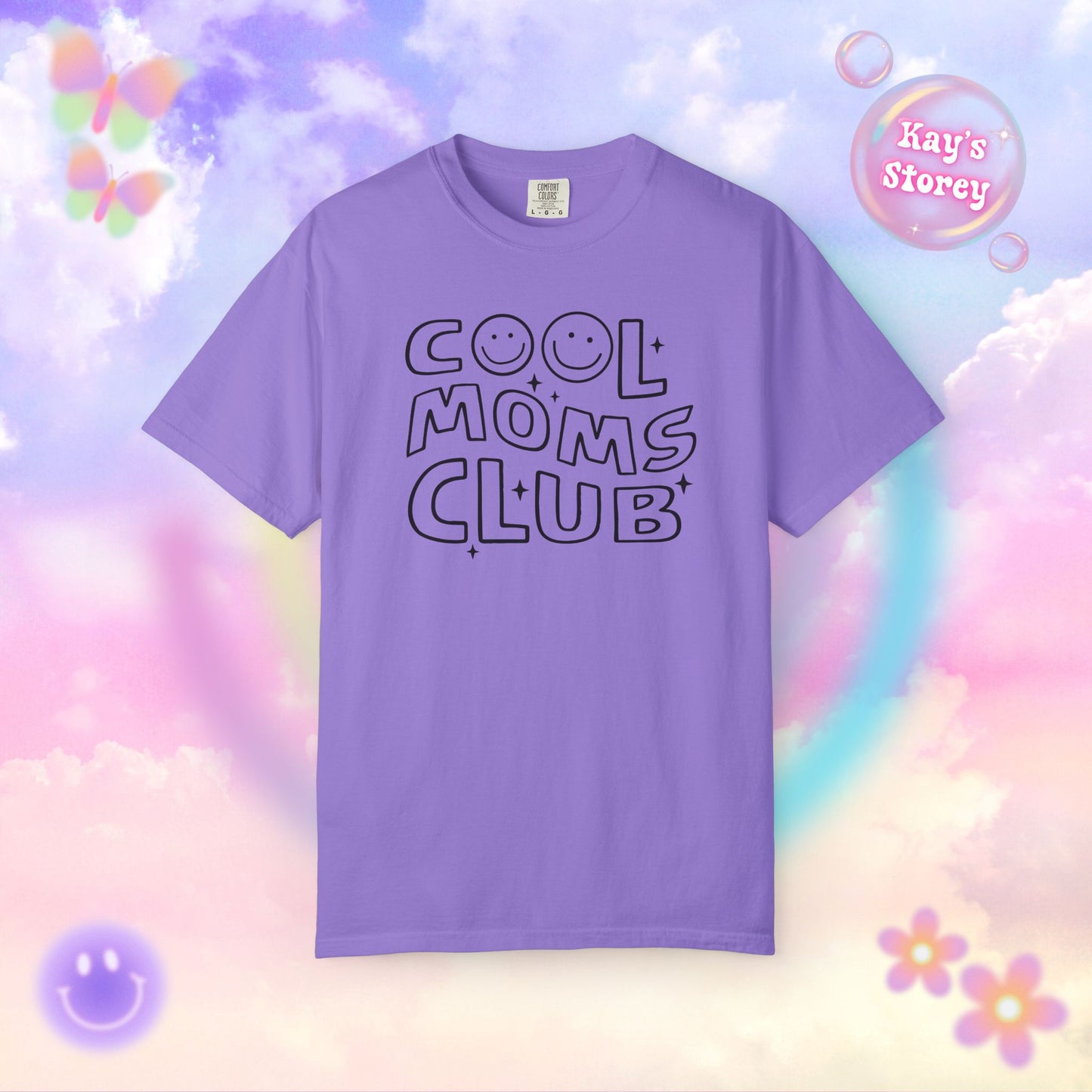 Cool Moms Club Comfort Colors T-Shirt