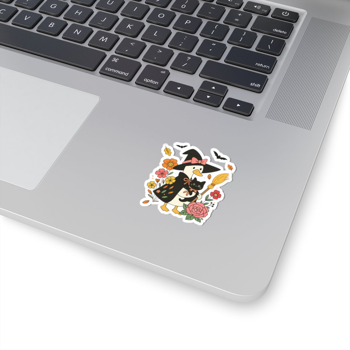 Spooky Goose Kiss-Cut Sticker, Goose Lover Sticker, Cute Sticker Set, Spooky Decals, Halloween Stickers, Vinyl Goose Stickers