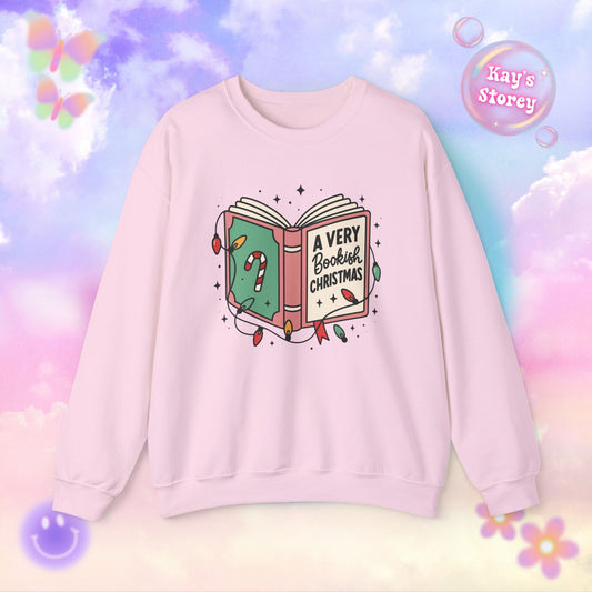 Very Bookish Christmas Sweatshirt