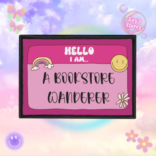 Bookstore Wanderer Iron-On Patch