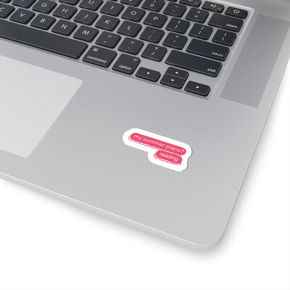 Summer Plans Sticker