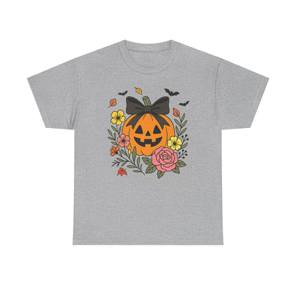 Cute Pumpkin Halloween Tee - Bookish Gift