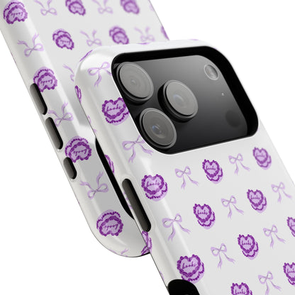 Coquette Book Heart Cake Phone Case - Bookish Gift for Avid Readers