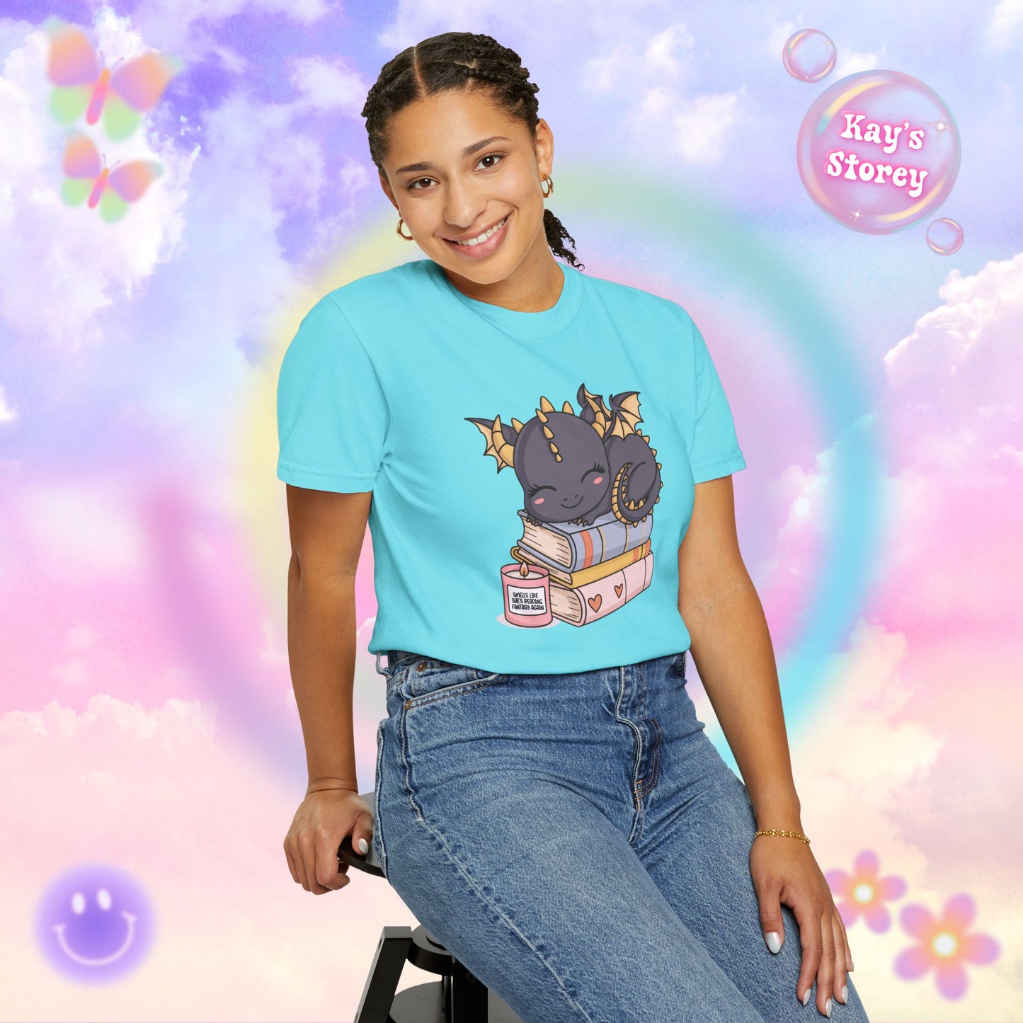 Fantasy Dragon Comfort Colors T-Shirt